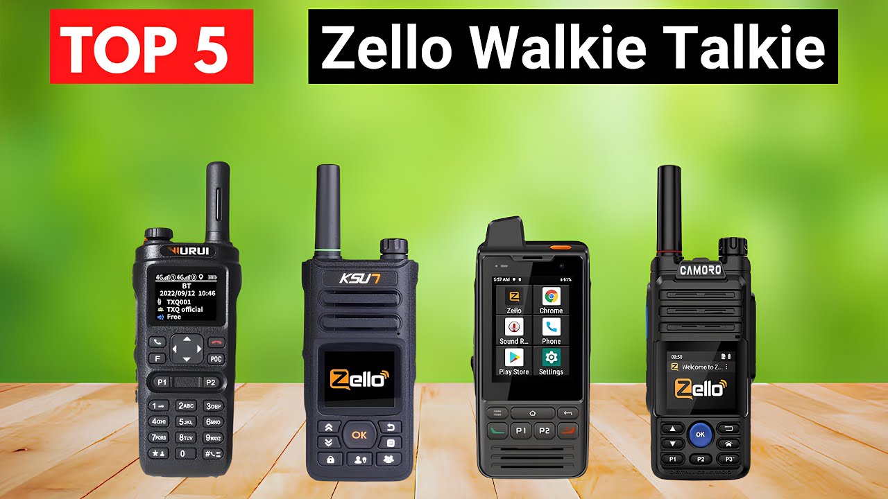 Top 5 Best Zello Walkie Talkies 2026 🔥 | Best Zello Radios for Instant Communication