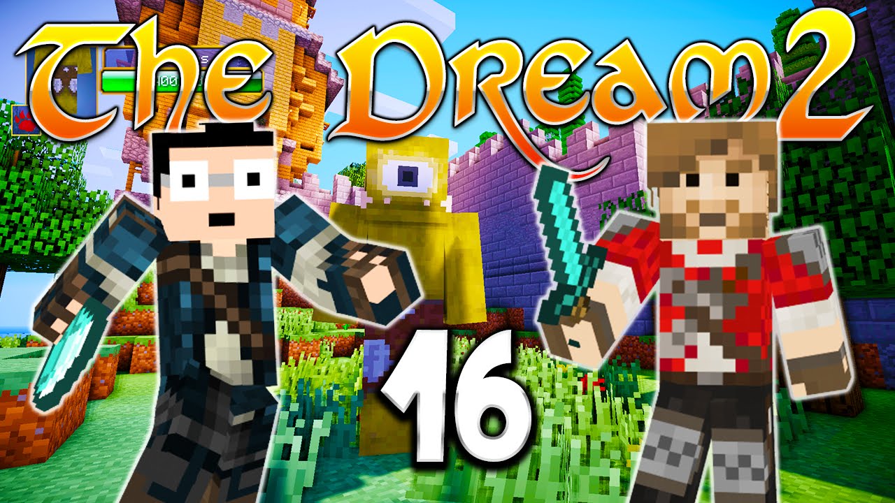 THE DREAM 2 - Ep. 16 : Le chateau dans le ciel - Fanta et Bob Minecraft Modpack