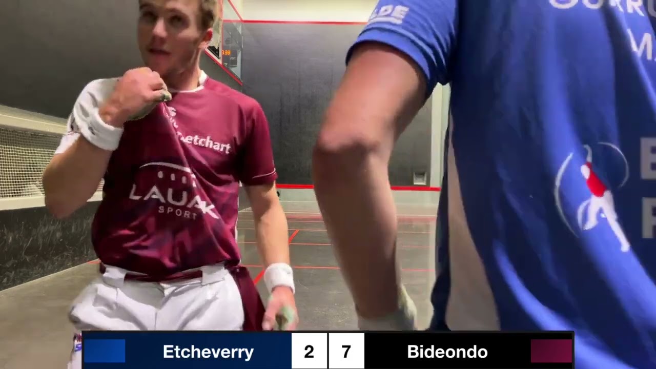 Barrage Super Prestige - Bideondo vs P. Etcheverry