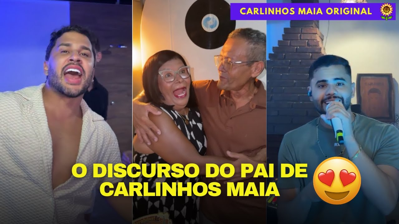 A HORA DO PARABÉNS, A REAÇÃO DE MARIA MAIA 😍😍 | CARLINHOS MAIA 🌻