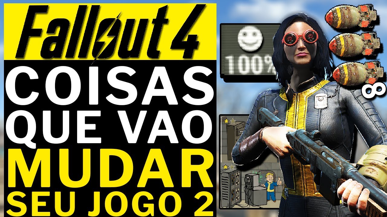 FALLOUT 4 - COISAS QUE VAO MUDAR SEU JOGO PARTE 2