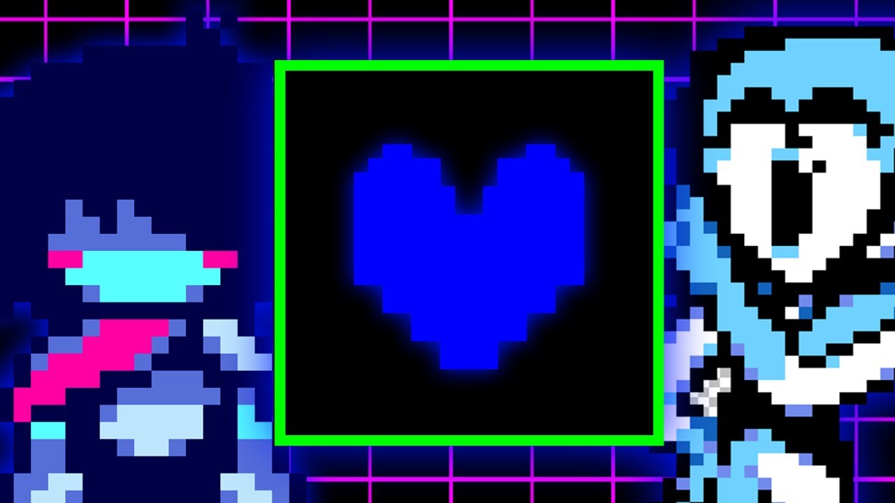 Deltarune, but I'm always Blue