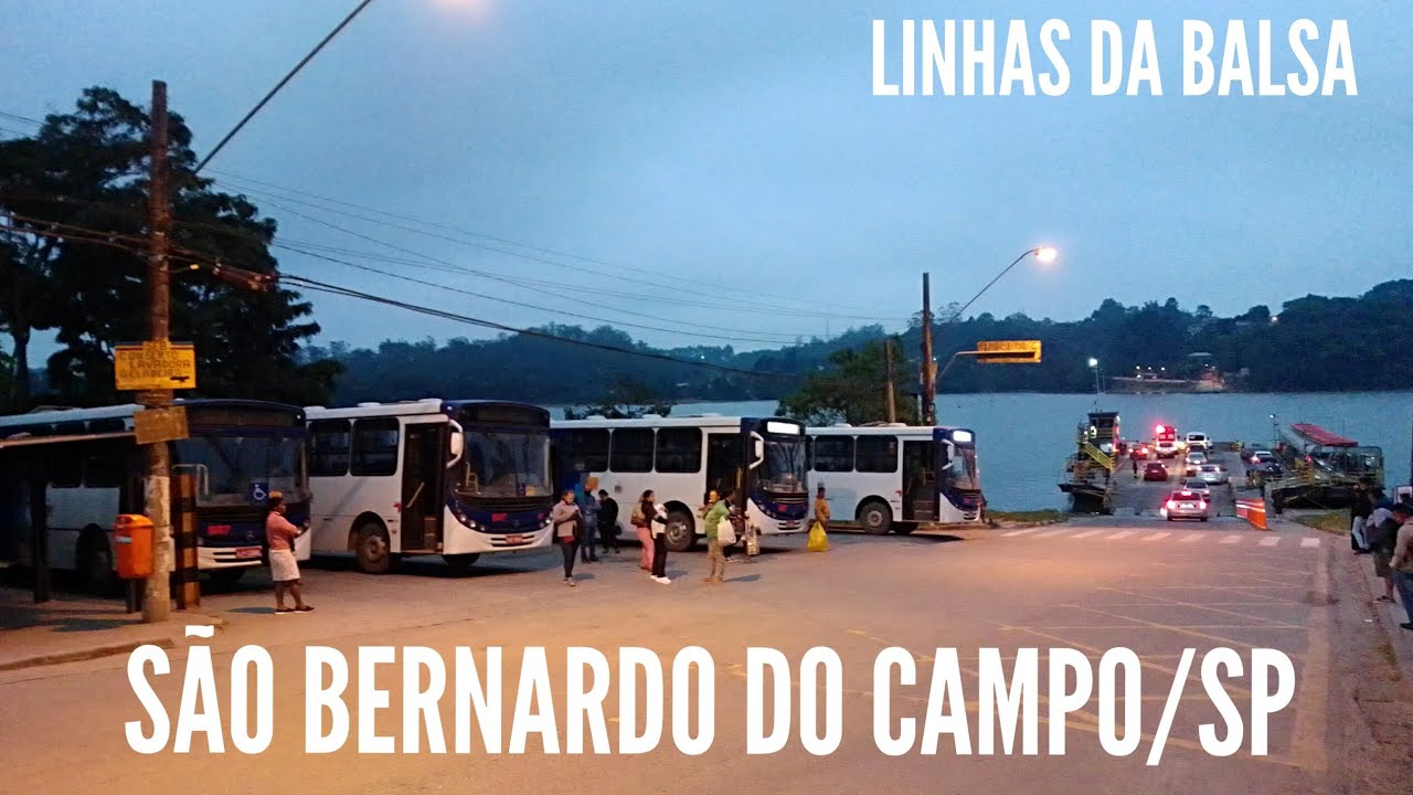 Anoitecer #10 - São Bernardo do Campo/SP (Linhas gratuitas pós balsa)