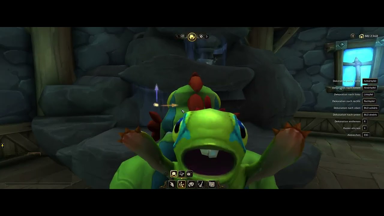 World of Warcraft Bauideen | So baust du dir einen Wasserfall #wow #housing #bauideen