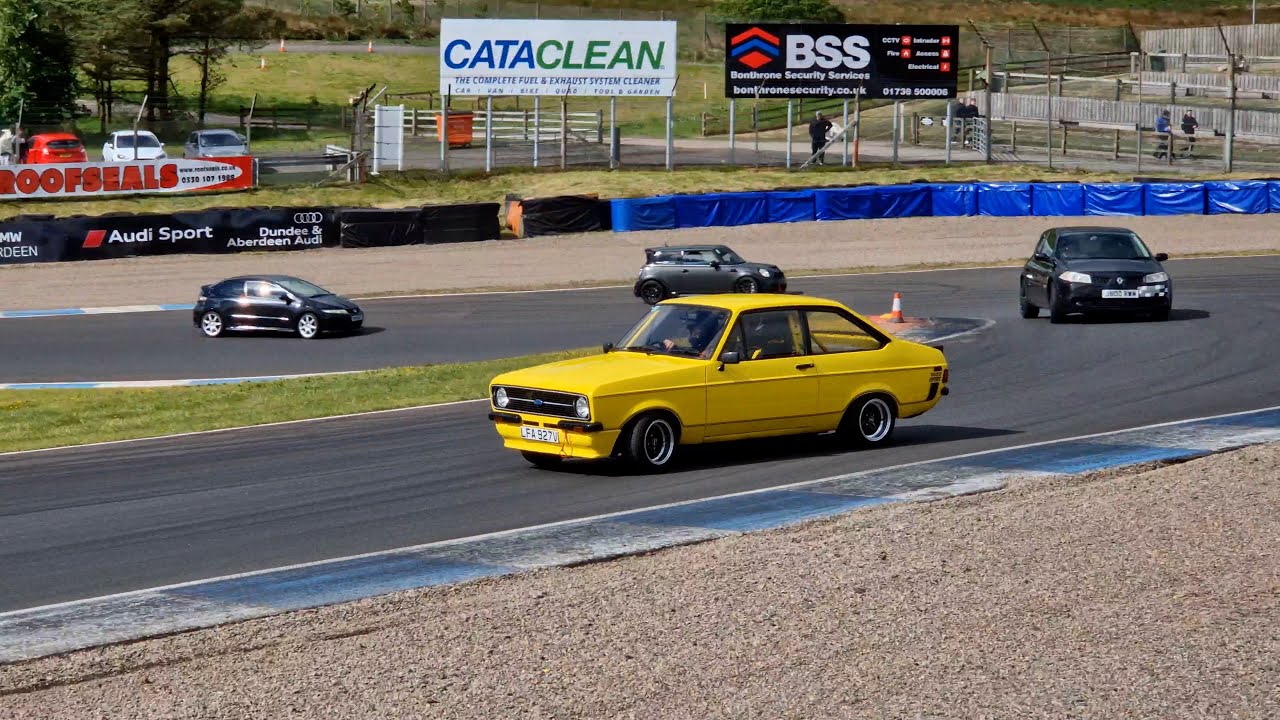 Scottish Ford Live 2025 - Trackside Clips - Knockhill Racing Circuit