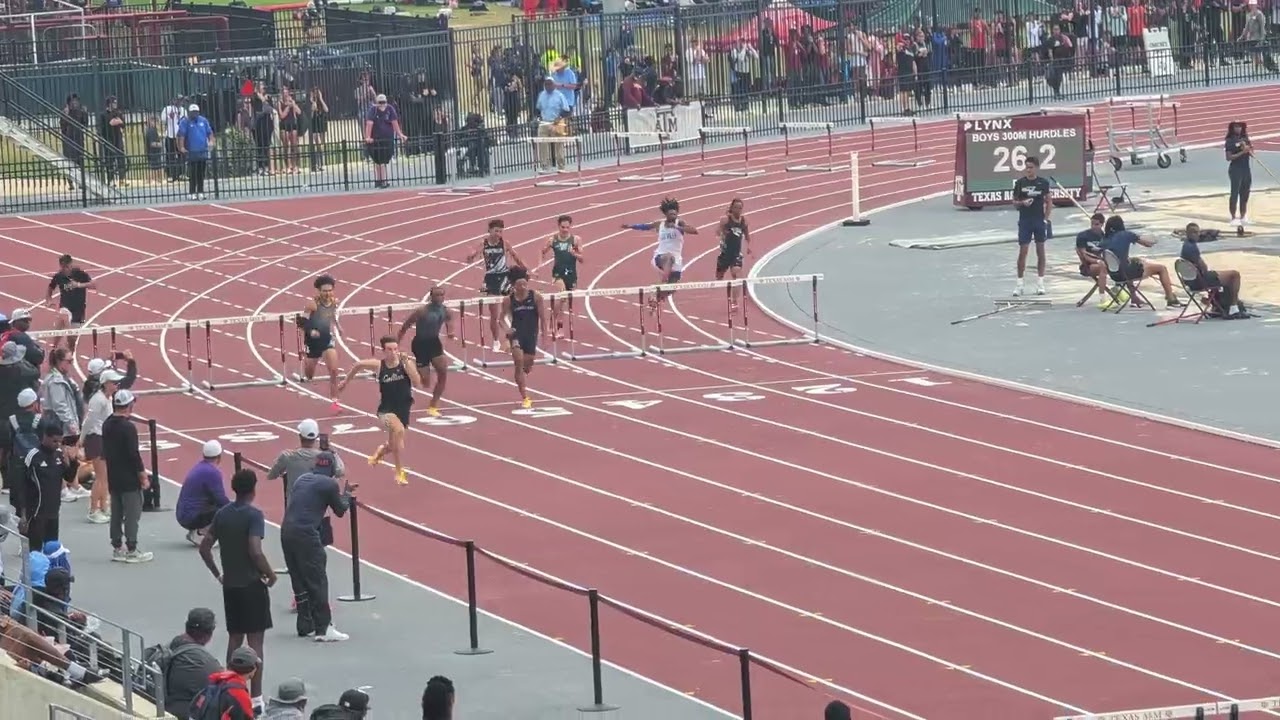 Andrew Jones - March 2016 - Texas A&M Bluebonnet Relays - 300mh Finals (34.94 sec) US#2 All Time