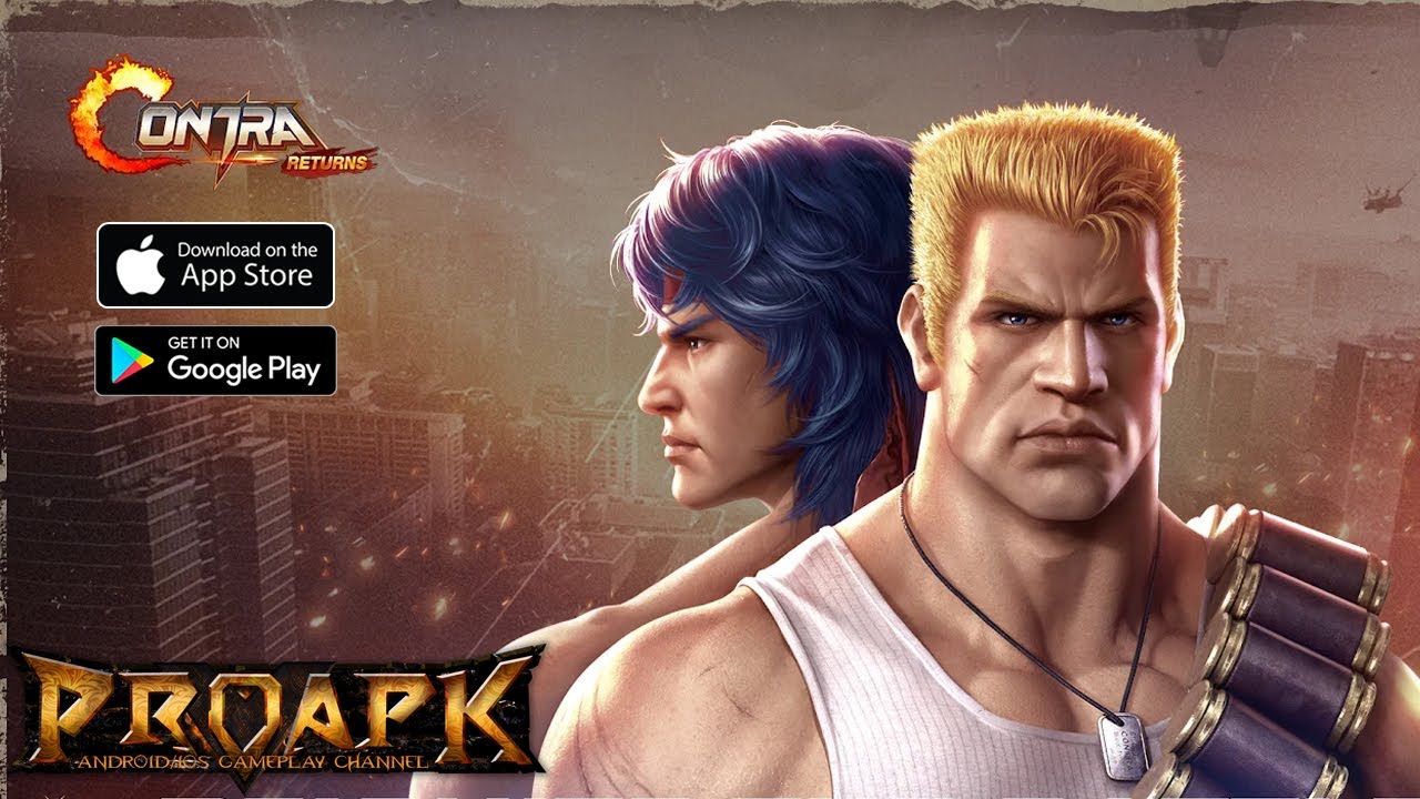 Contra Returns ENGLISH Gameplay Android / iOS (Official Launch)