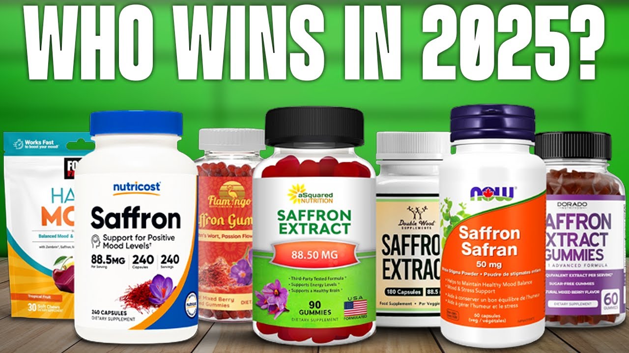 TOP 5 Best Saffron Supplements 2025