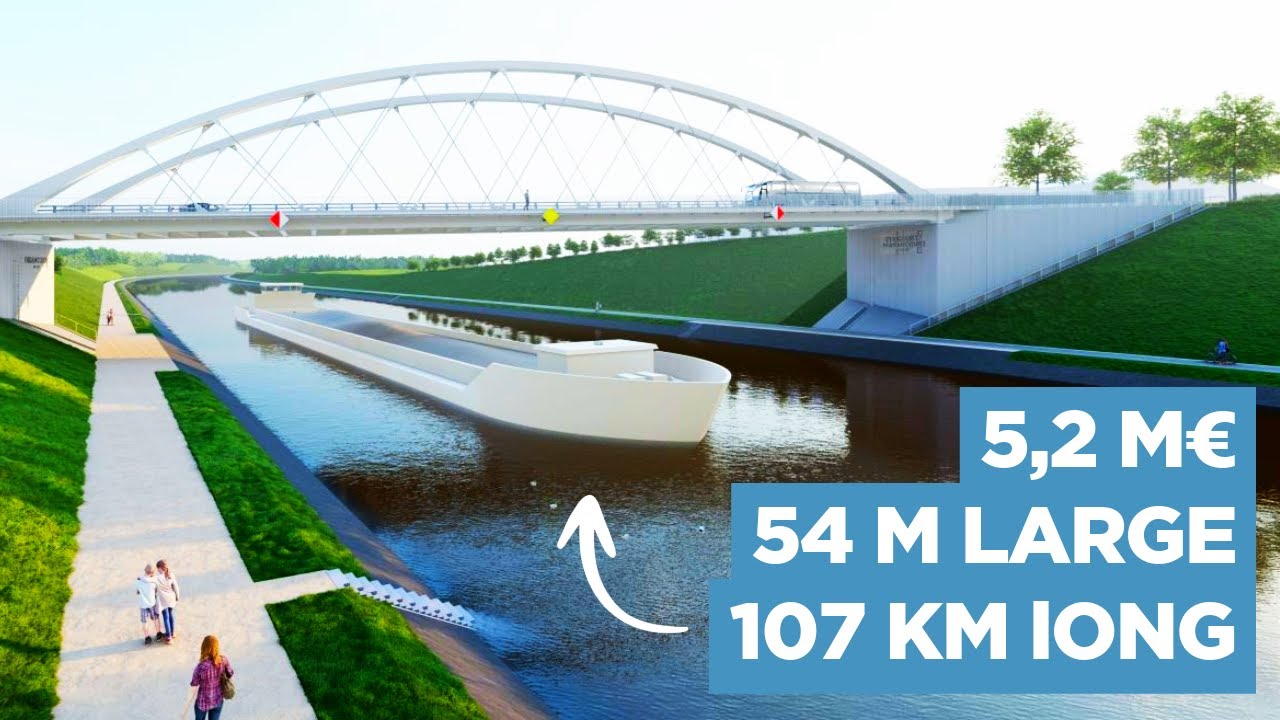 Le Gigantesque Chantier Fluvial de France, plus Grand d'Europe !