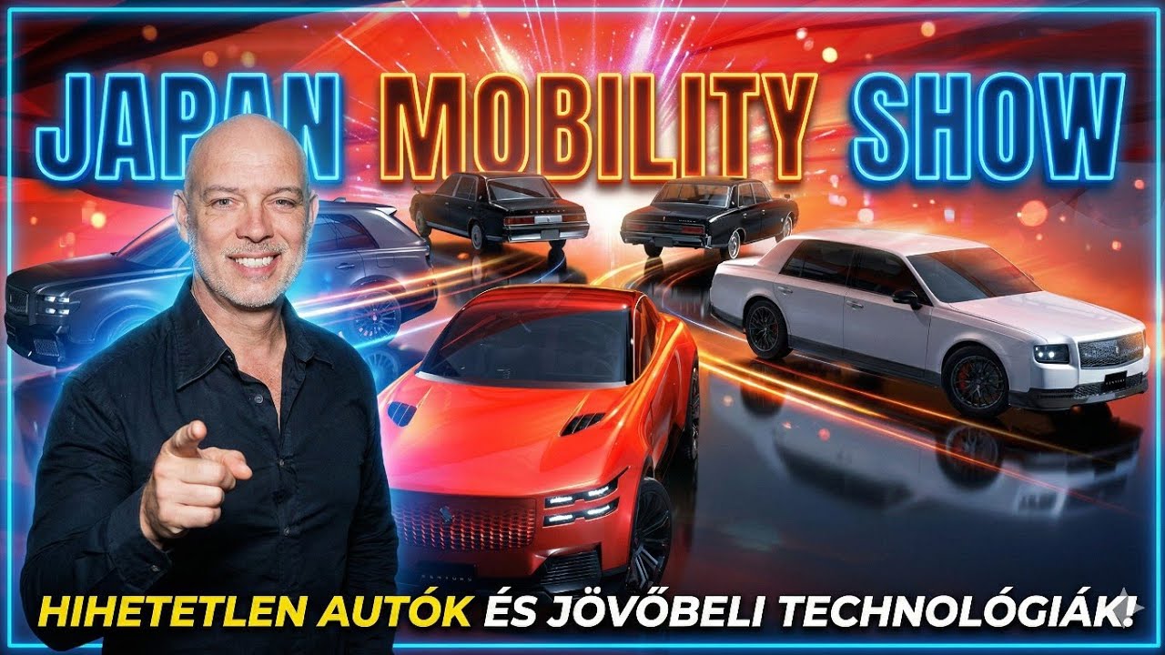 JAP&Aacute;N VS. K&Iacute;NA. Ki fogja alak&iacute;tani a j&ouml;vőt? JAPAN MOBILITY SHOW 2025