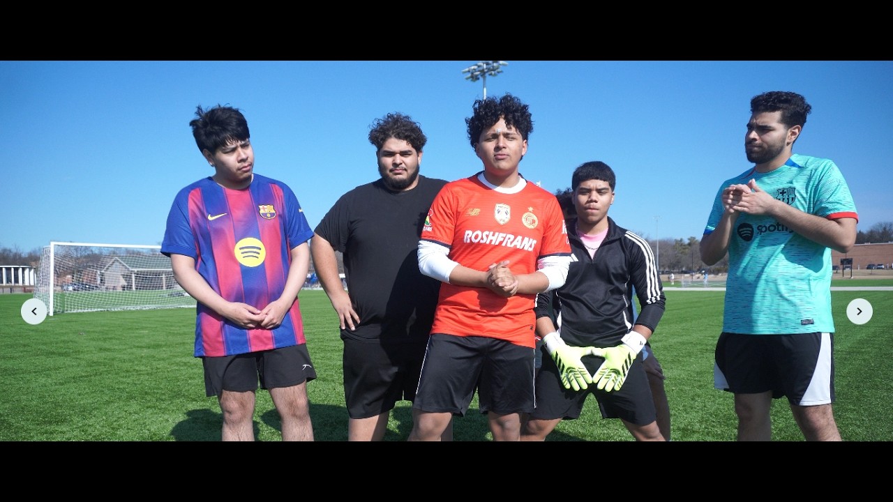 INSANE Football Challenges Vs My Friends 😂