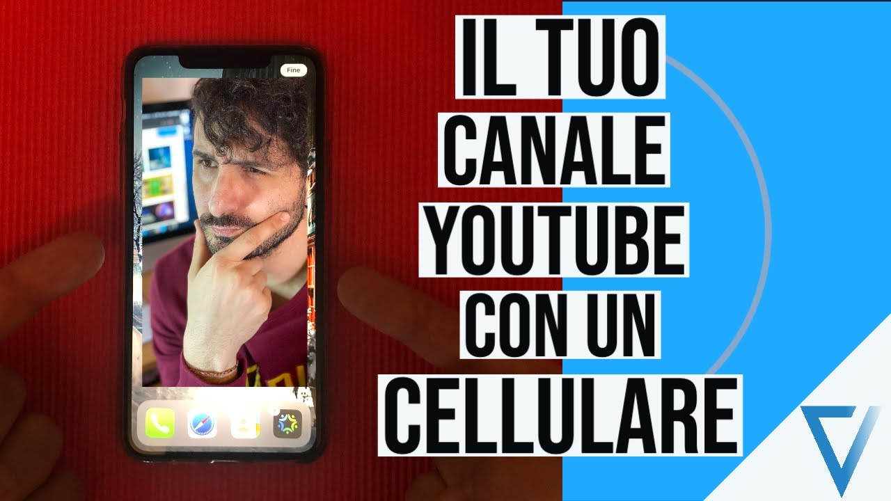 Come creare un canale YouTube usando *SOLO* lo 📲 Smartphone