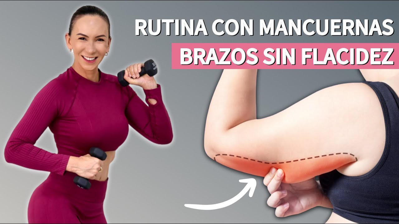 Ejercicios para brazos DELGADOS y DEFINIDOS con mancuernas | Adiós brazos flácidos | Nayla Vlogs