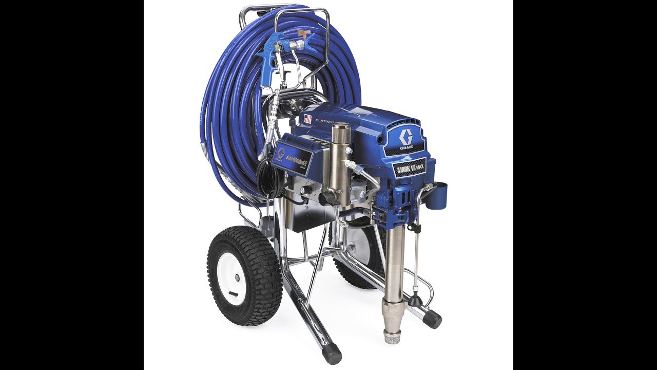 Graco Mark VII Шпаклюем как мастера мира.