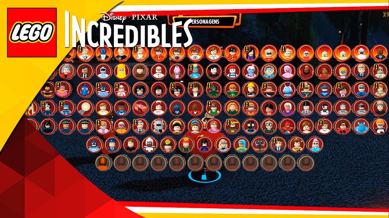 LEGO Os Incríveis - TODOS OS PERSONAGENS LIBERADOS! SAVE 100% (DUBLADO)