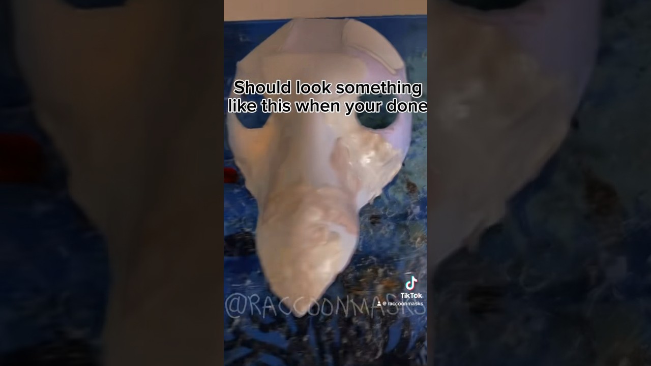 How to make a beak for a mask! 