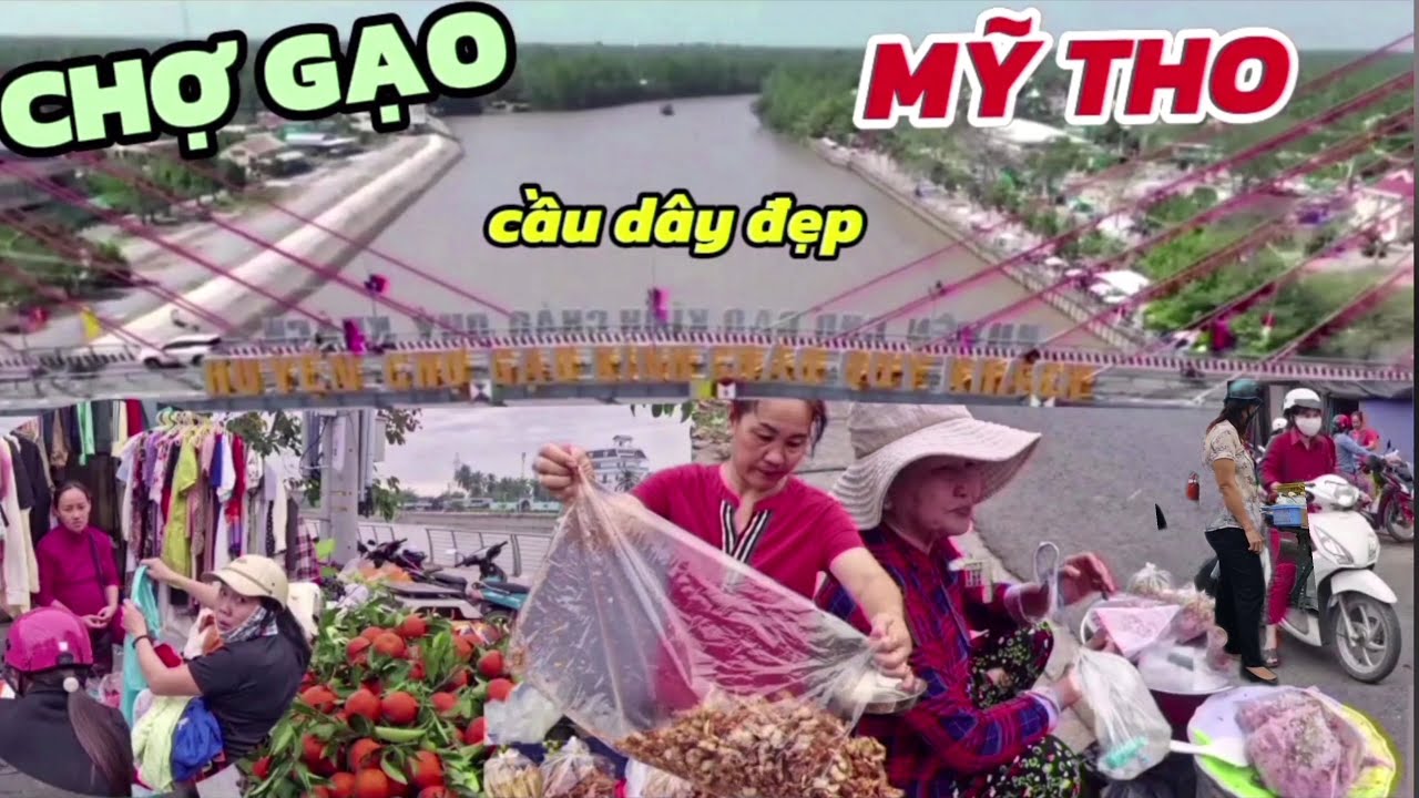 KỲ LẠ CHỢ GẠO MỸ THO GẦN TẾT VẮNG TE TIỂU THƯƠNG THAN Ế QUÁ - CÁ CHẠCH TÔM CUA MỰC NGON RẺ 