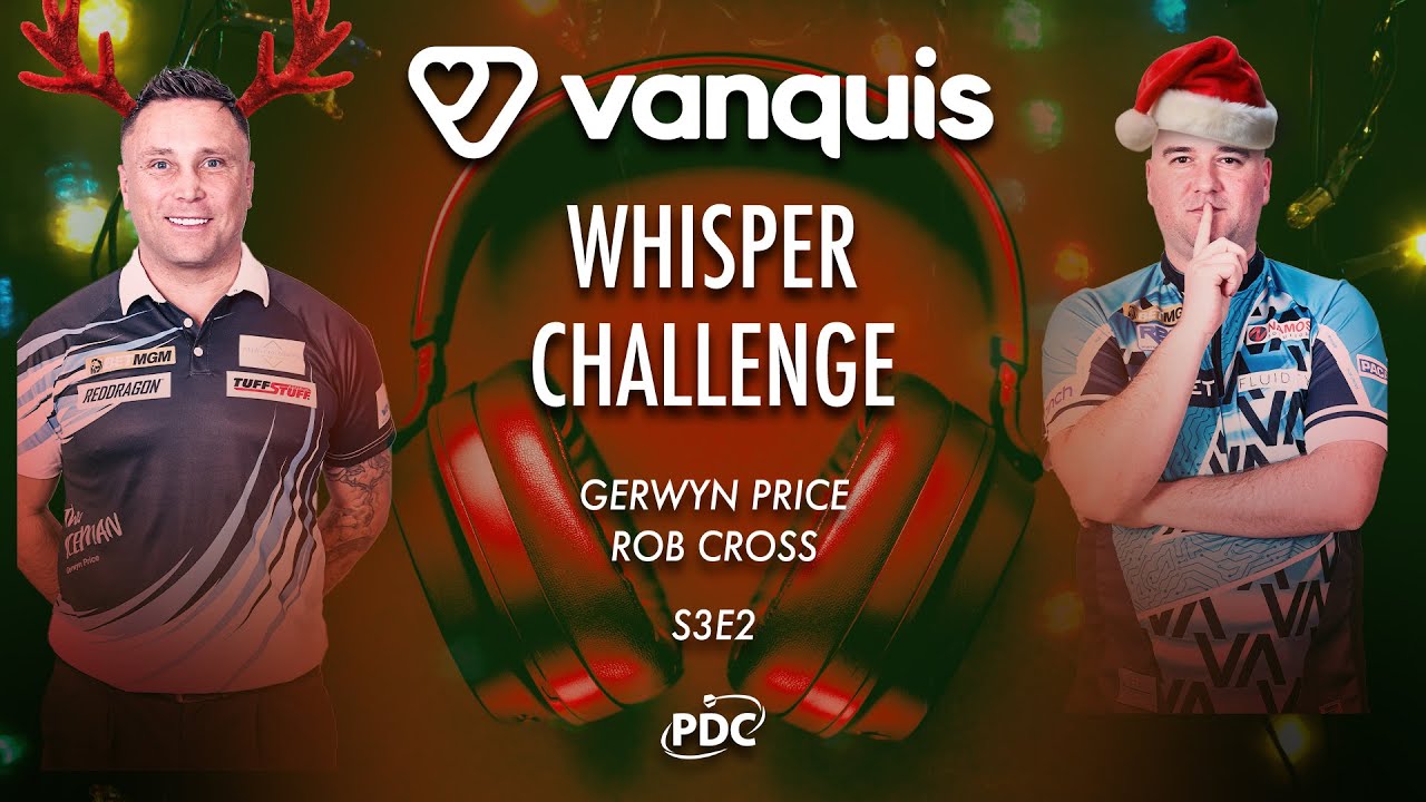 🎄 WHISPER CHALLENGE! | Gerwyn Price and Rob Cross | S3 EP2