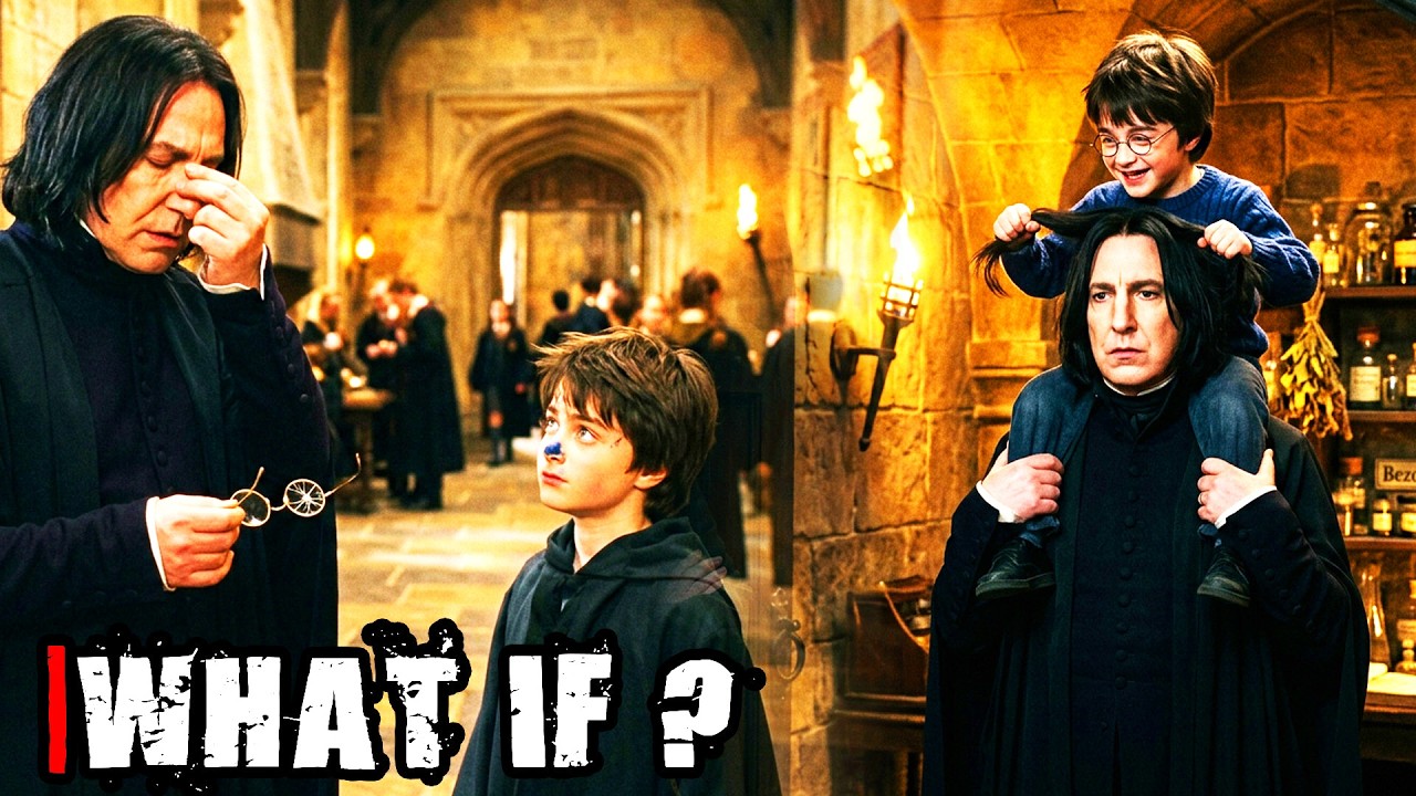 What If Snape Saved Harry Potter's Childhood ?