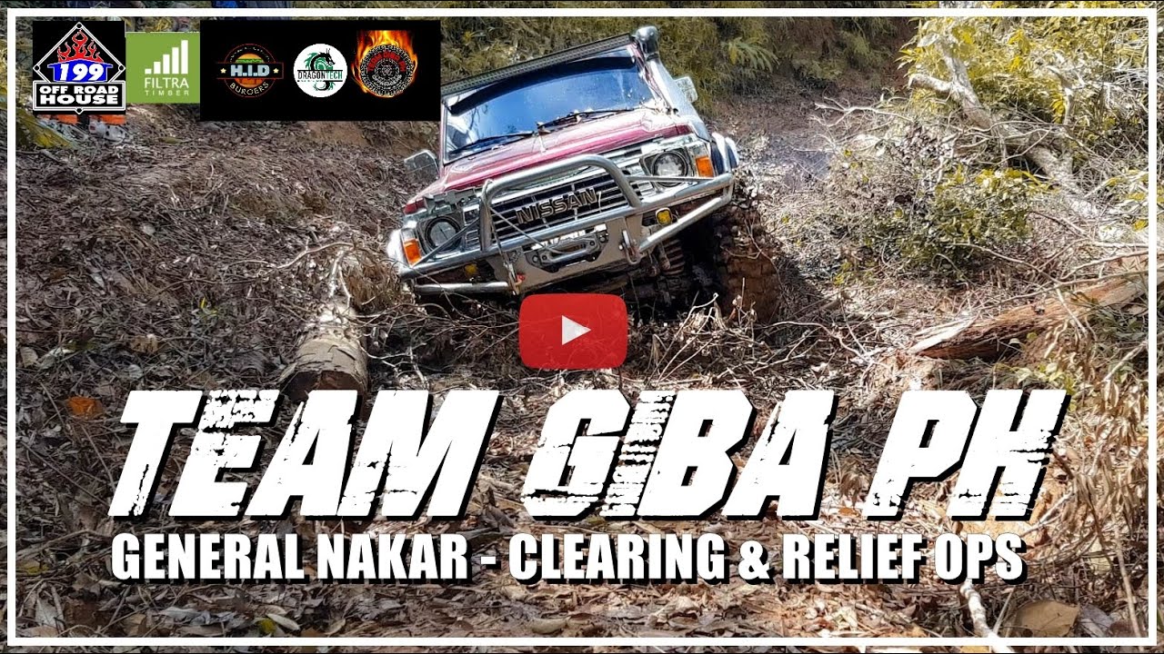 GENERAL NAKAR Post Typhoon Trail Clearing and Relief Ops by TEAM GIBA PH. 12/5-7/2020