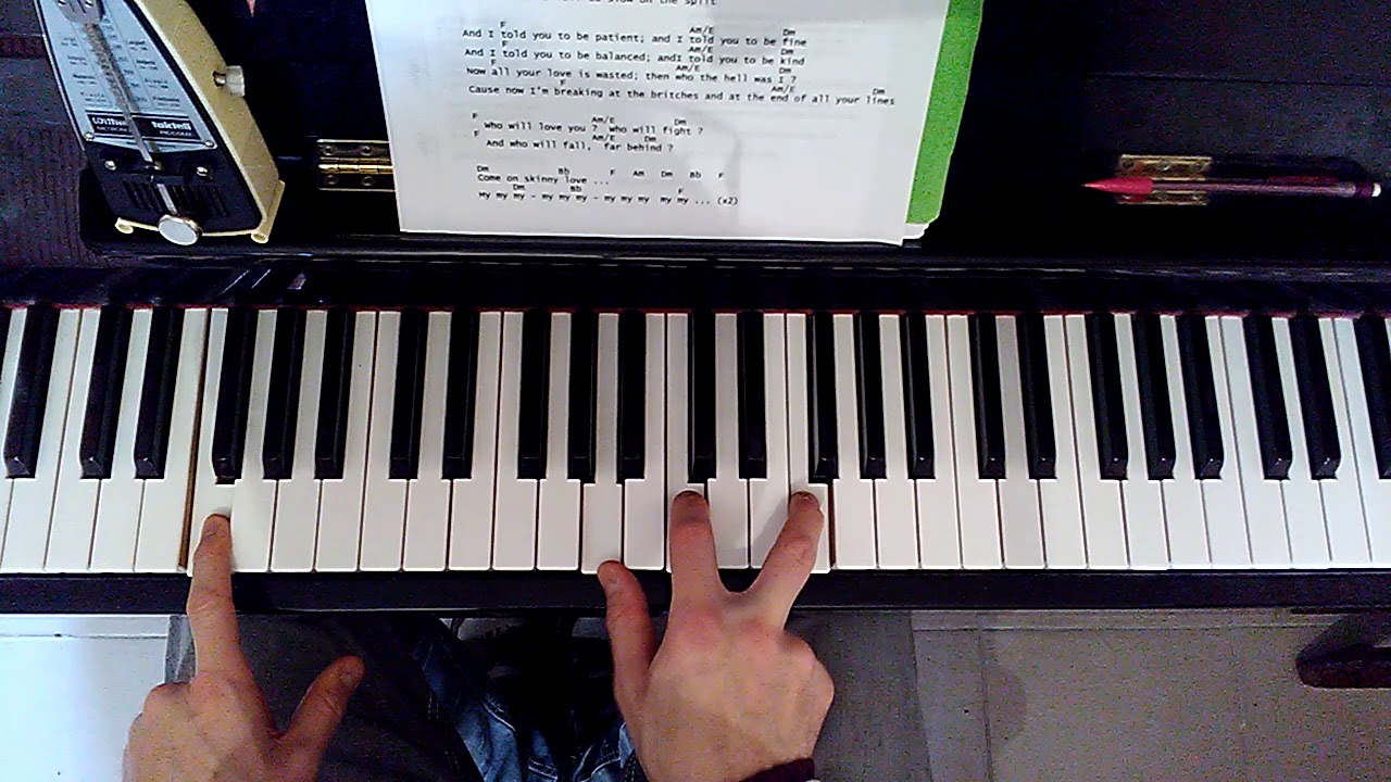 Skinny Love - Piano Chant