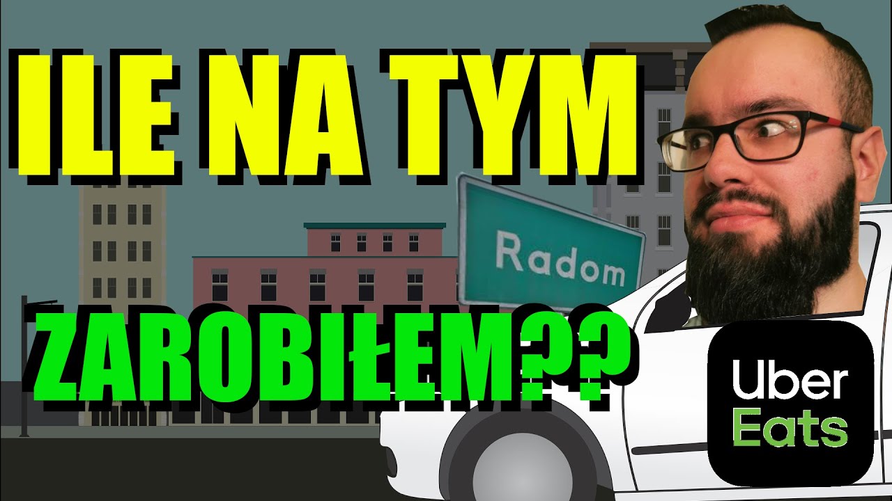 JAK WYGLĄDA DELIVERY W RADOMIU? | UBER EATS W ZWYKŁY DZIEŃ