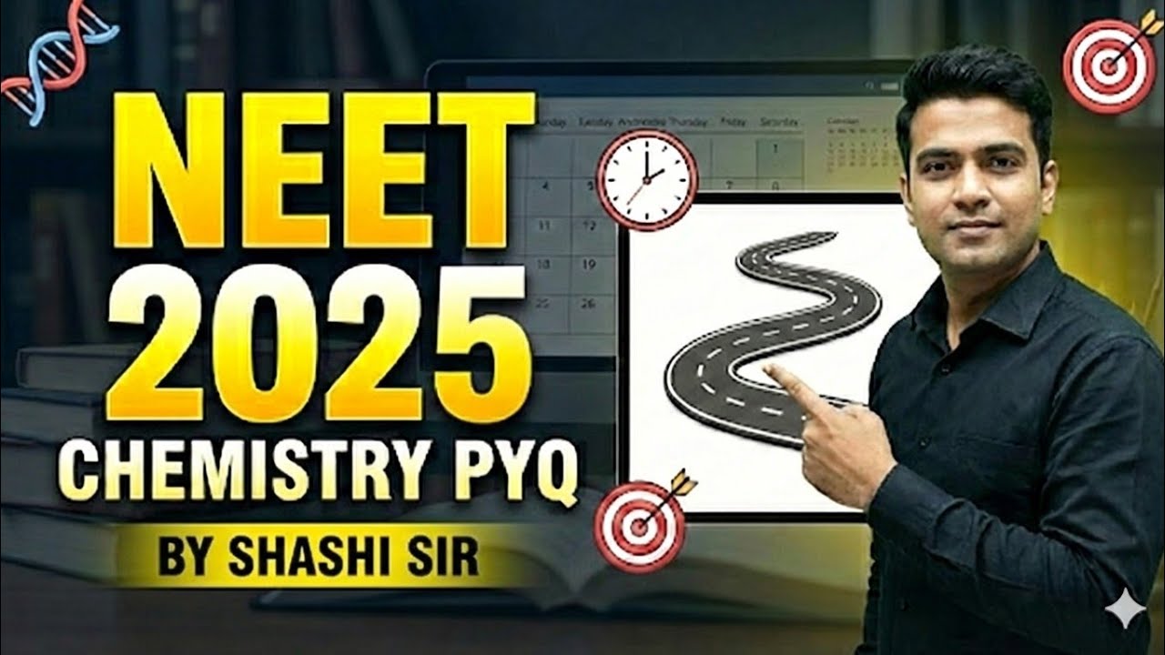 Chemistry NEET 2025 PYQ: Every Question Solved & Explained! 🧬 NEET 2025 Chemistry Paper Solution
