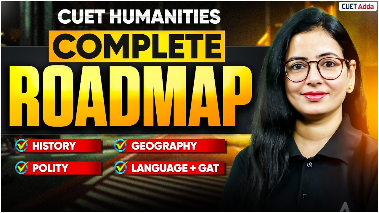 CUET 2026 Humanities | 3 Months Roadmap 🔥| Full Strategy to Crack Exam