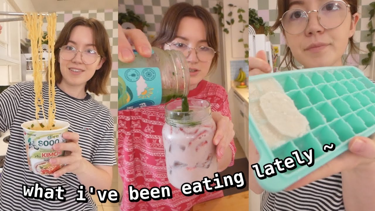 What I've been eating lately🍜 vegan🌱 + products I’ve been trying🥫