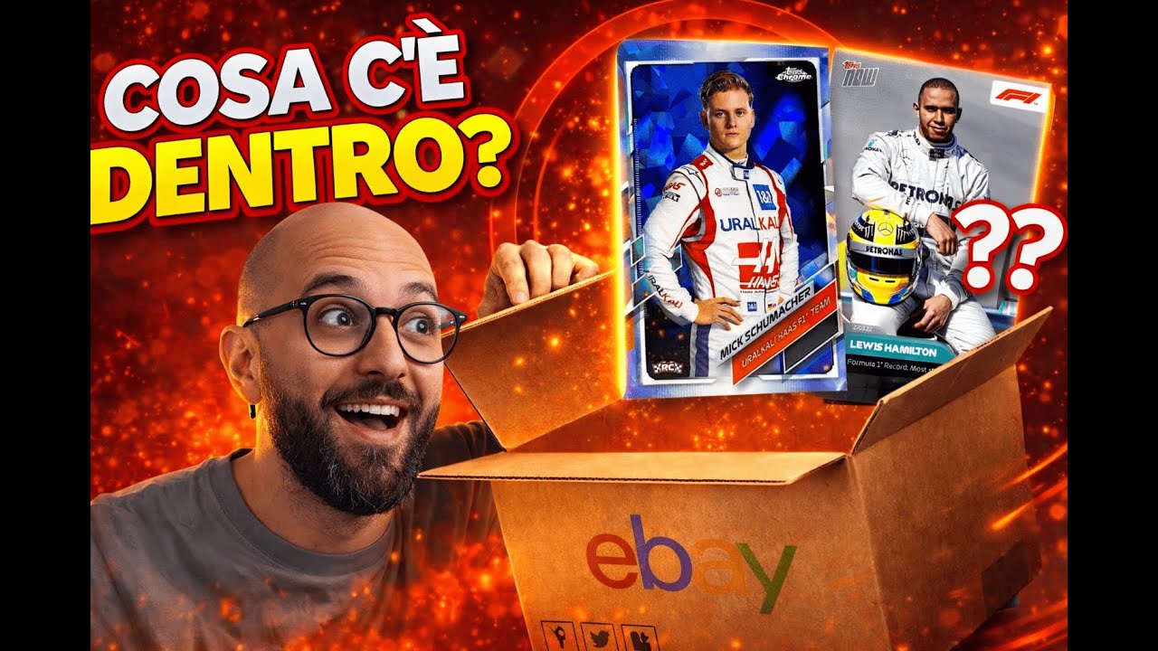 Apertura Lotto 1 - Topps Chrome FORMULA 1