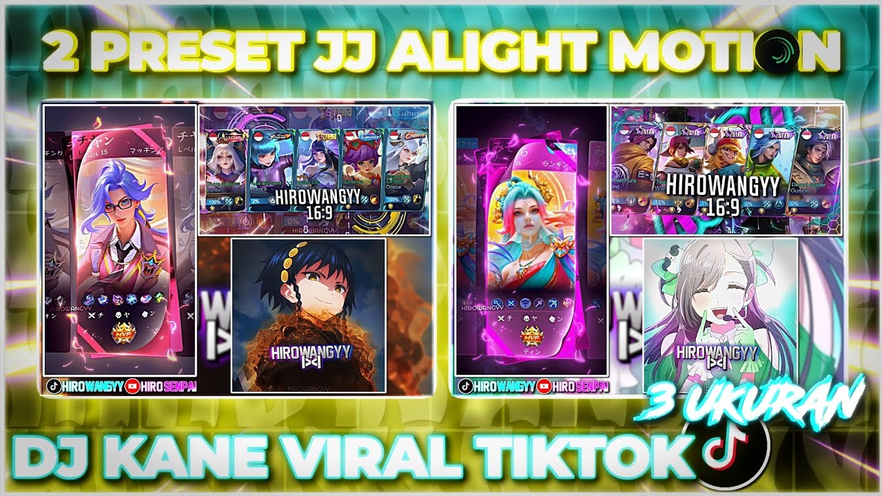 2 PRESET JJ ALIGHT MOTION 3 UKURAN🥀DJ AKU DAH LUPA DAN DJ MELODY KANE PLAT KT😋🔥