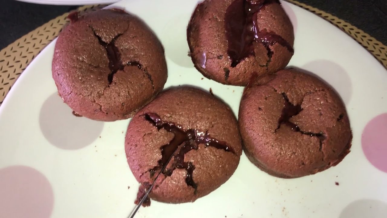 Coulant au chocolat avec le Thermomix