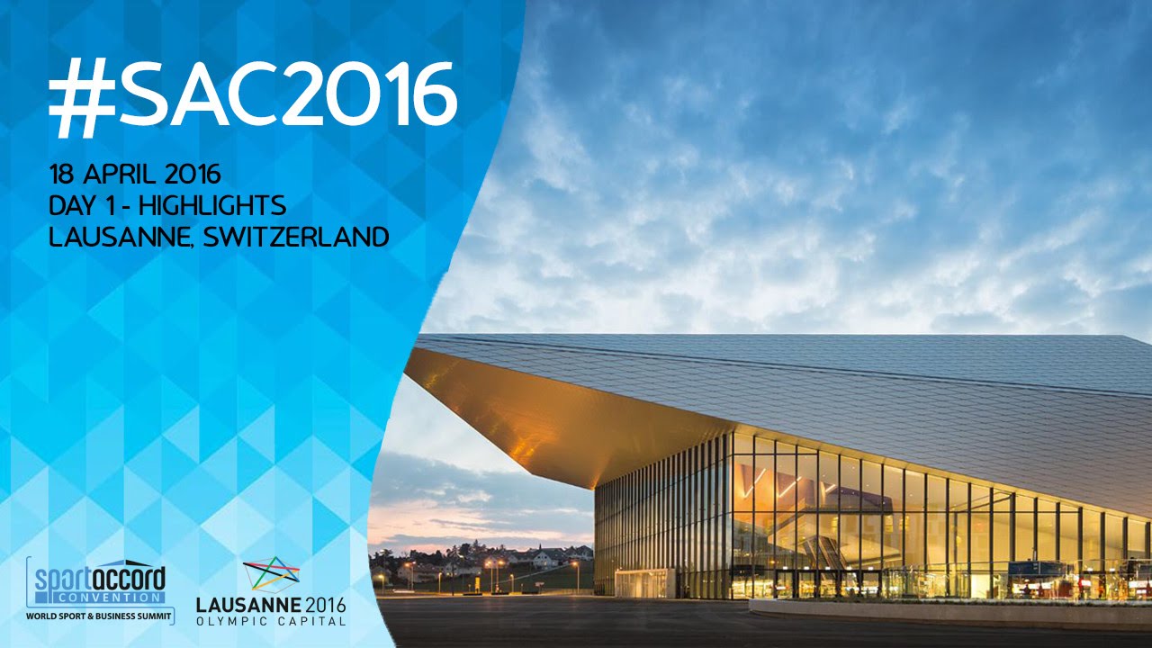 SportAccord Convention 2016 - DAY 1 Highlights