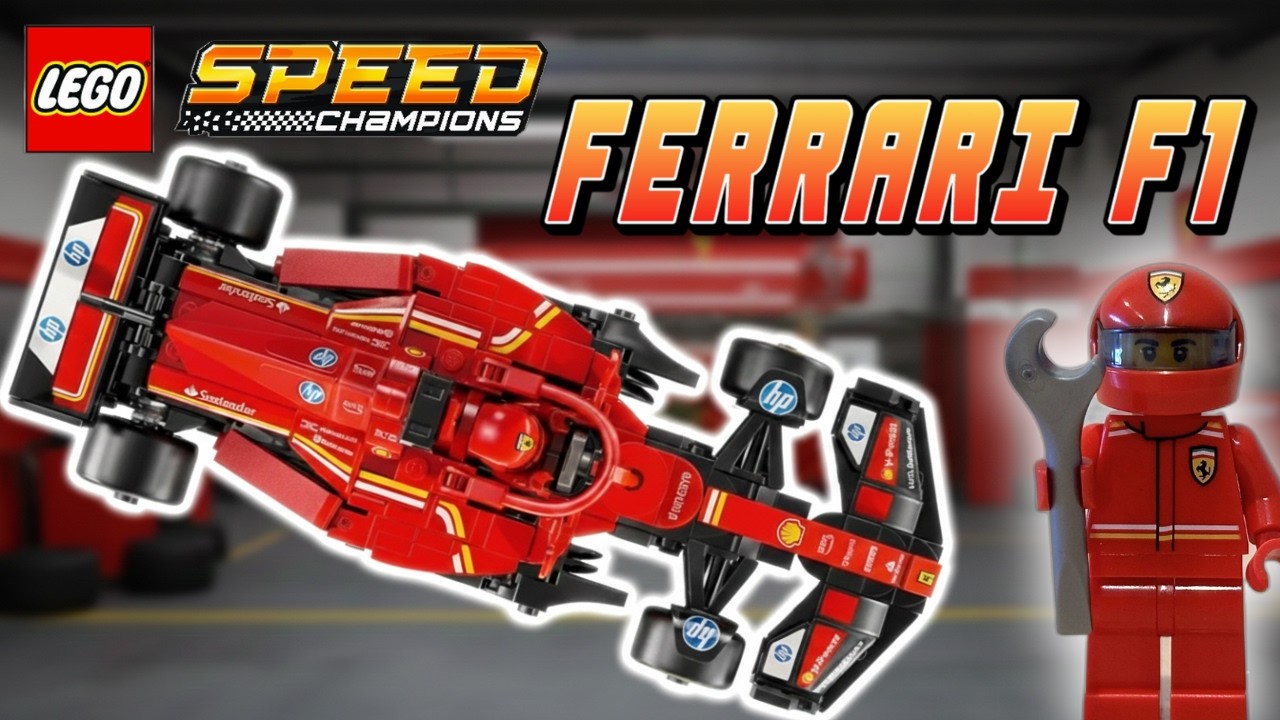 Ferrari F1 LEGO Speed Champions Speed build e Review