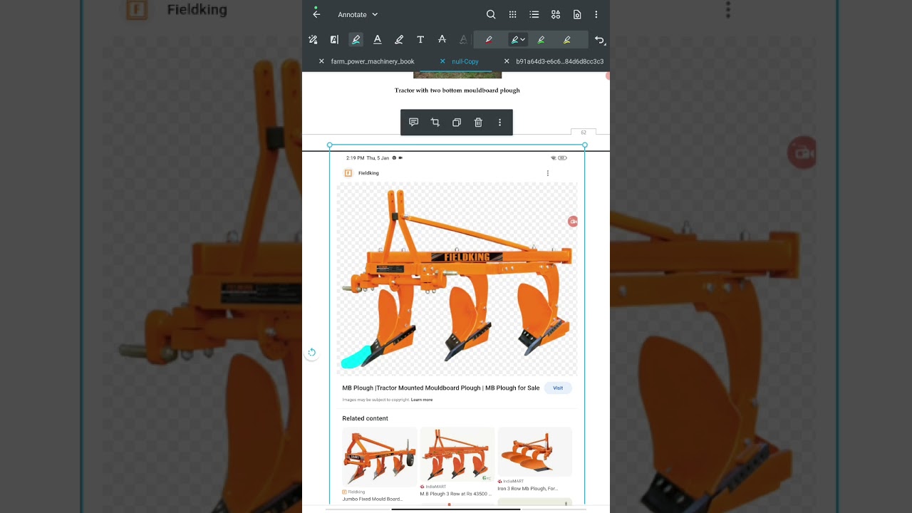 Primary Tillage and Secondary Tillage Implements, FPM : Farm Power and Machinery