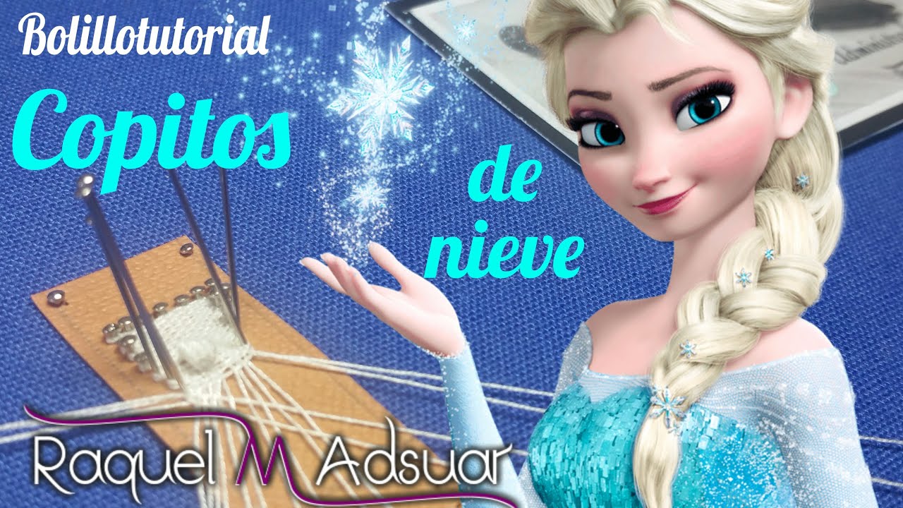011 Copitos de Nieve - Guipures - Curso Encaje de Bolillos - Raquel M.Adsuar Bolillotuber