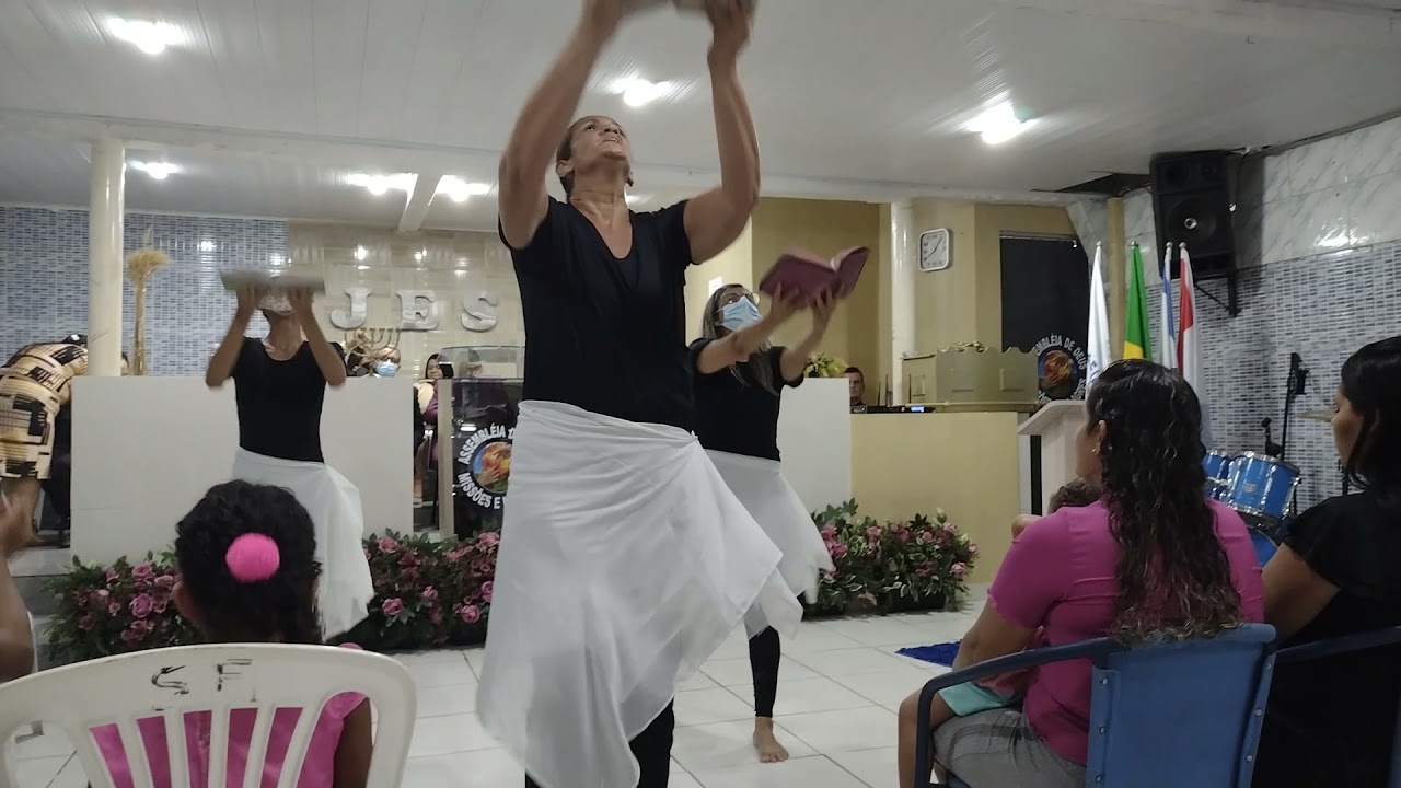 A Ele a Glória / Porque Ele vive, ministração em dança, assembléia de Deus missões e milagres