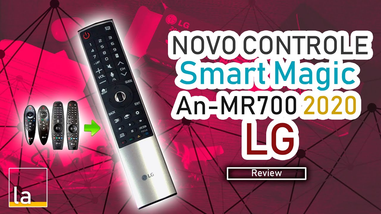 Review NOVO Controle Remoto Smart Magic LG An-AN-MR700 para TVs LG com WebOS - 2020