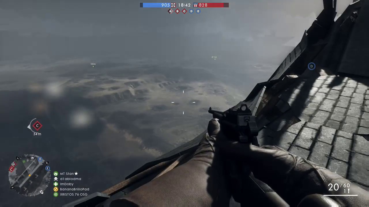 Battlefield 1 | Insane On Top of Map Easy Glitch!