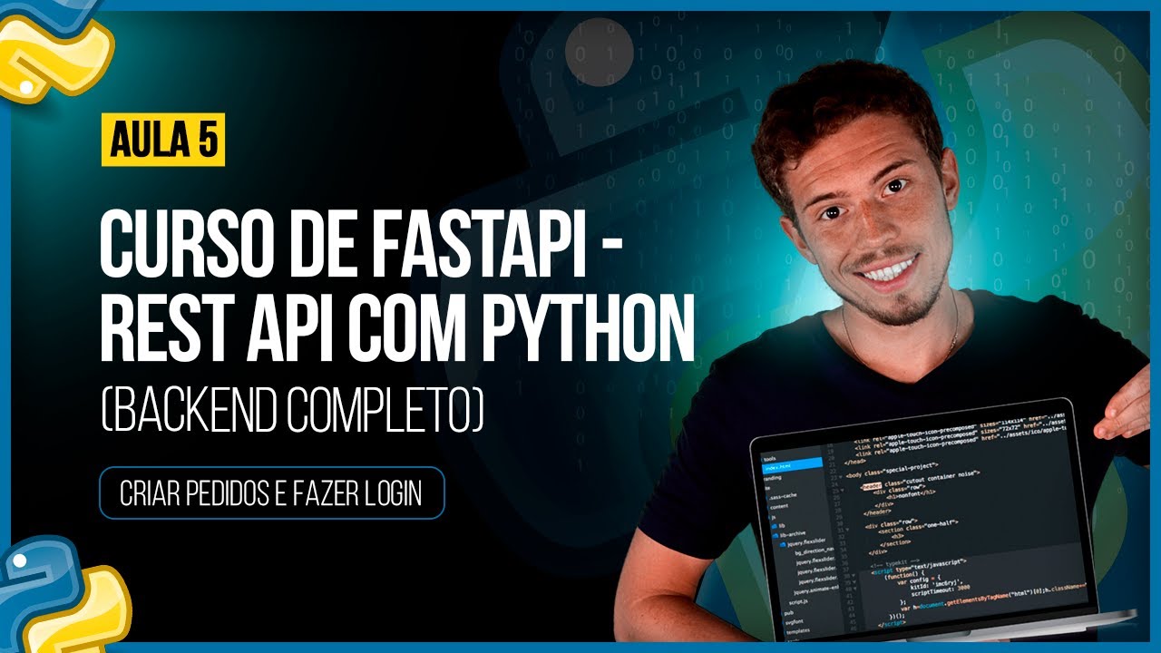 Curso de FastAPI - Rest API com Python (Backend Completo) - Aula 05: Criar Pedidos e Fazer Login