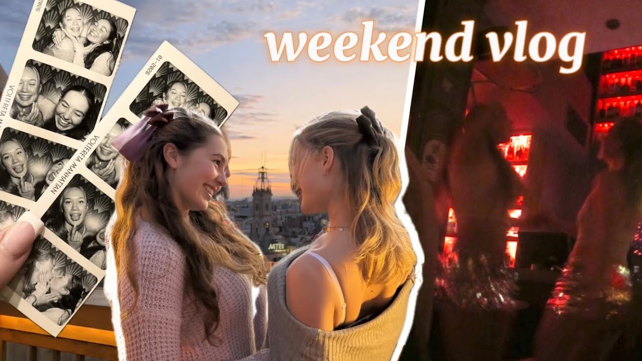 📍Valencia and surprise at the party vlog 🫨🤫✨🪩