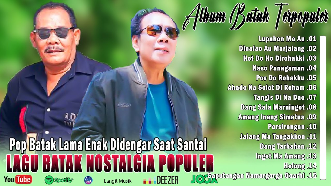 LAGU BATAK NOSTALGIA POPULER - JOEL SIMORANGKIR _ JOHNY MANURUNG || LAGU BATAK LAWAS TERPOPULER 2025