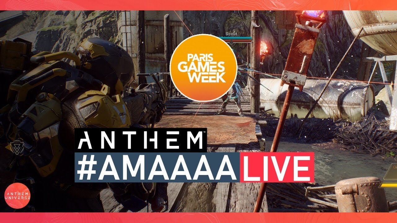 ANTHEM | Paris Games Week - Gameplay and AMAAA