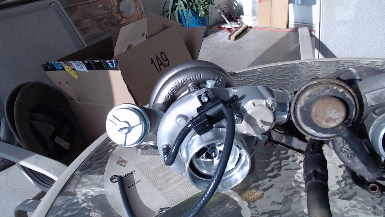 13B big turbo install Borg Warner 7670 turbosource kit / turblown