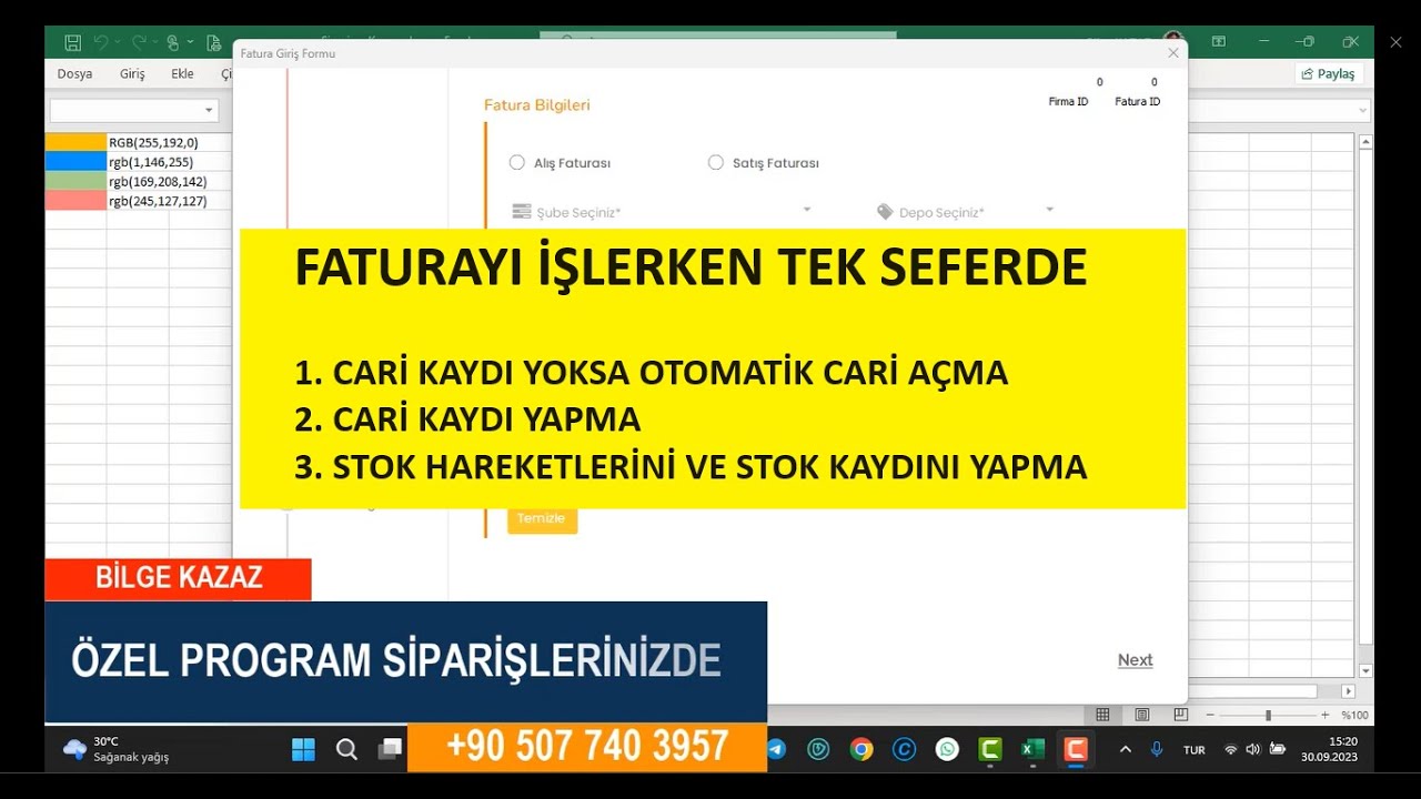 Fatura İşleme