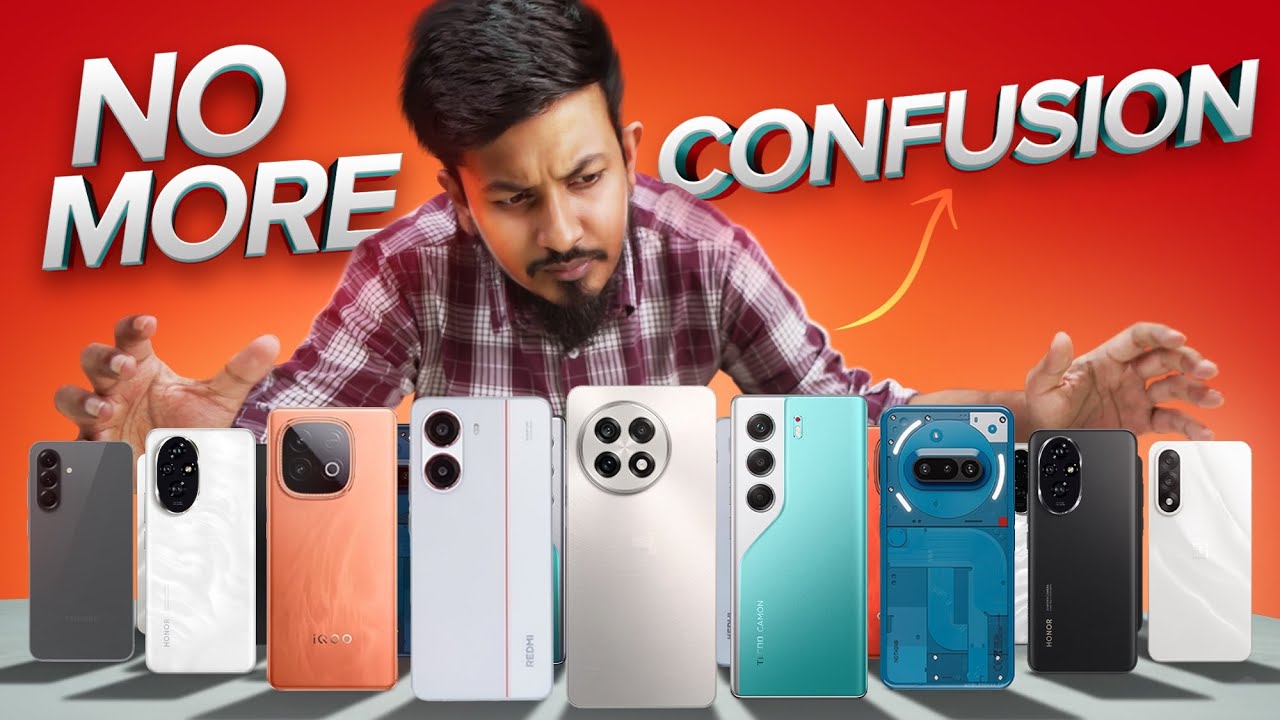 বাজেট যাই হোক, ২০২৫ এ সবার জন্য সেরা ফোন!  😎