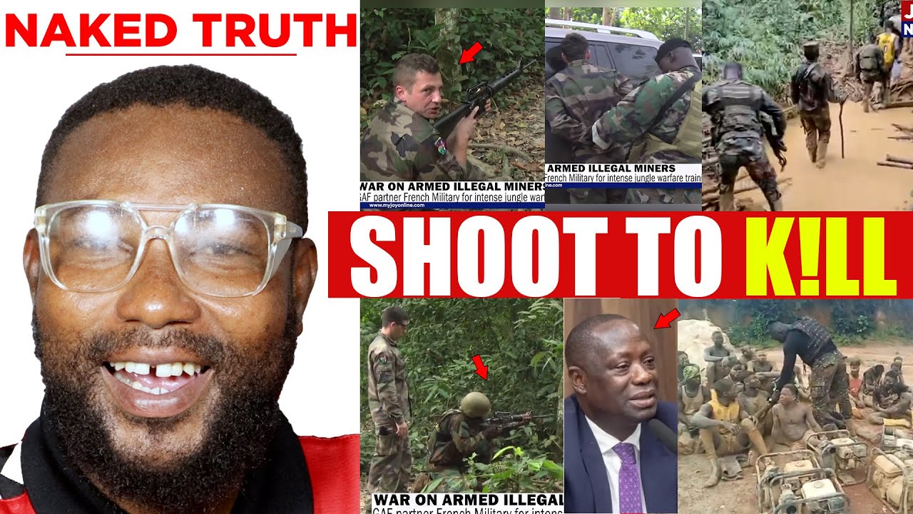 🔥GALAMSEY FIGHT: France Soldiers Train NAIMOS in f!ghting illegal Miners in Forest - FULL DETAILS🚨