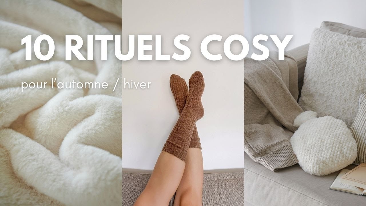 10 rituels cosy d'automne & d'hiver pour cultiver ton bien-être