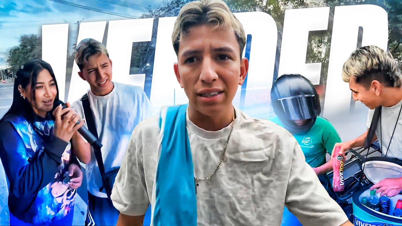 AYUDAMOS A VENDEDOR AMBULANTE EN LA CALLE Y ESTO PASÓ