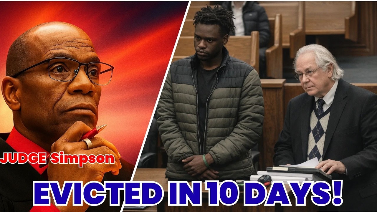 Judge Simpson Confronts Tenant: 